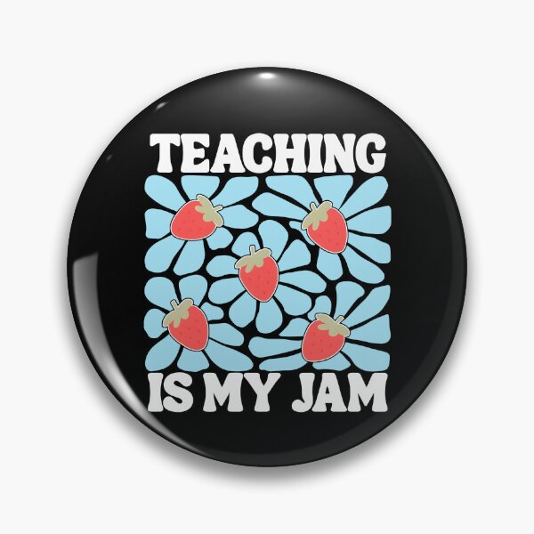 Item preview, Teaching Is My Jam designed and sold by ladycerebellum.