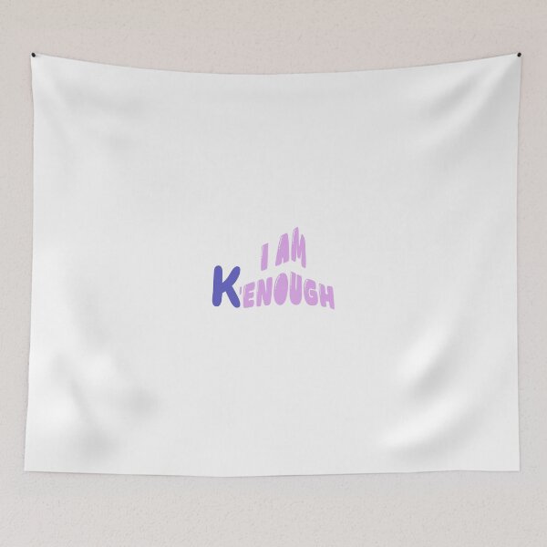 Item preview, Typography I Am Kenough Funny designed and sold by Hamzamg ⭐⭐⭐⭐⭐⭐(2k).
