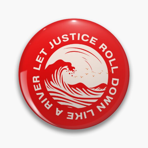 Artikelvorschau, Let Justice Roll Down Like a River - The Episcopal Church entworfen und verkauft von Canterbury Episcopal Campus Ministry at Texas Tech University .