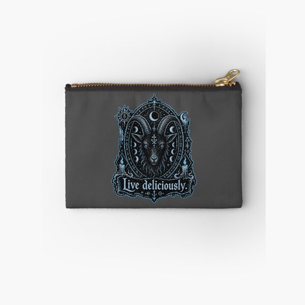 Item preview, Live Deliciously Gothic Black Goat Occult Art Prints designed and sold by PinUpPizzazz.