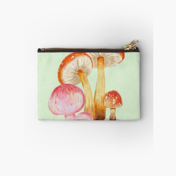 Item preview, Cottagecore Watercolor Mushrooms Botanical Art designed and sold by LafinaArt.