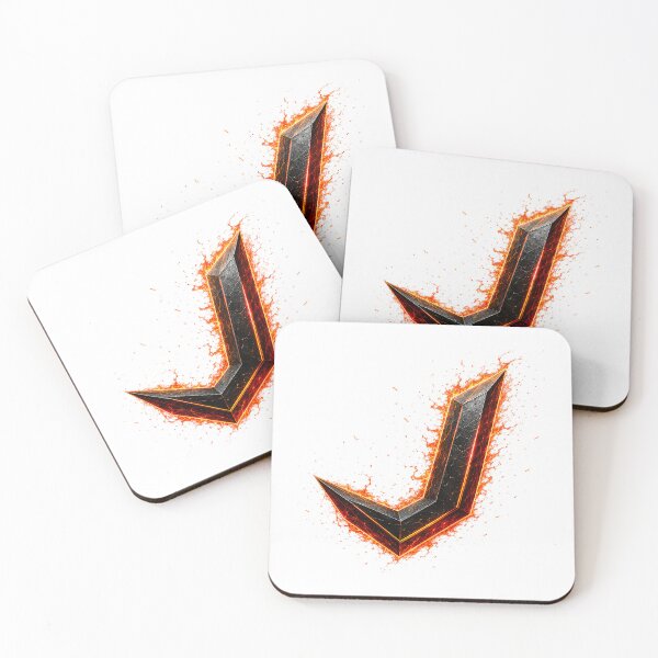 Item preview, InfernoEdge Forge Letter J designed and sold by BlissBlvdShop.