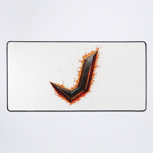 Item preview, InfernoEdge Forge Letter J designed and sold by BlissBlvdShop.