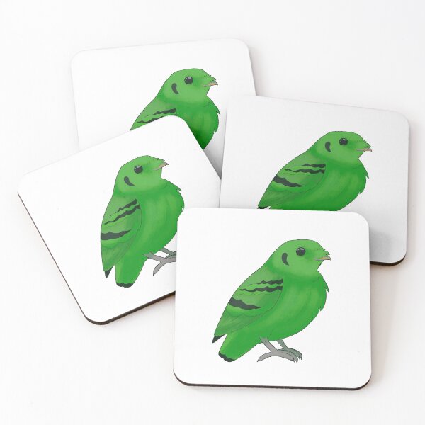 Item preview, Green Broadbill designed and sold by Sonderdaisies.