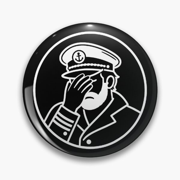 Item preview, Disappointed Captain designed and sold by veroniaarafik.