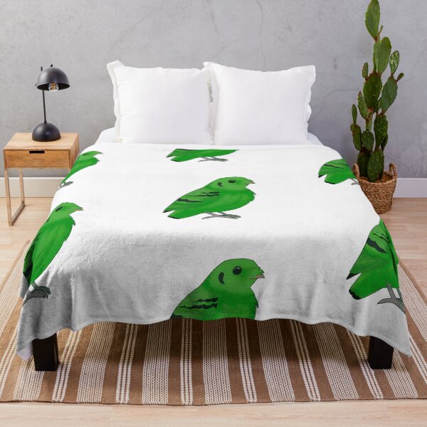 Item preview, Green Broadbill designed and sold by Sonderdaisies.