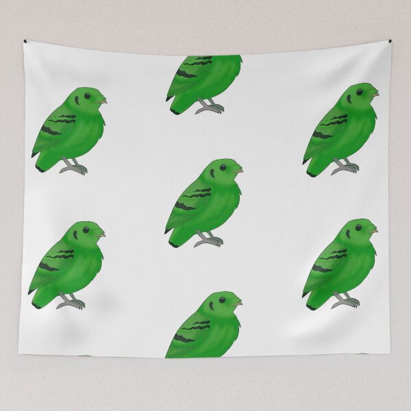 Item preview, Green Broadbill designed and sold by Sonderdaisies.