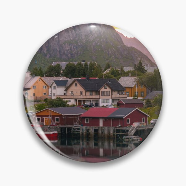 Item preview, Fjord Village Sunset  designed and sold by assaf.