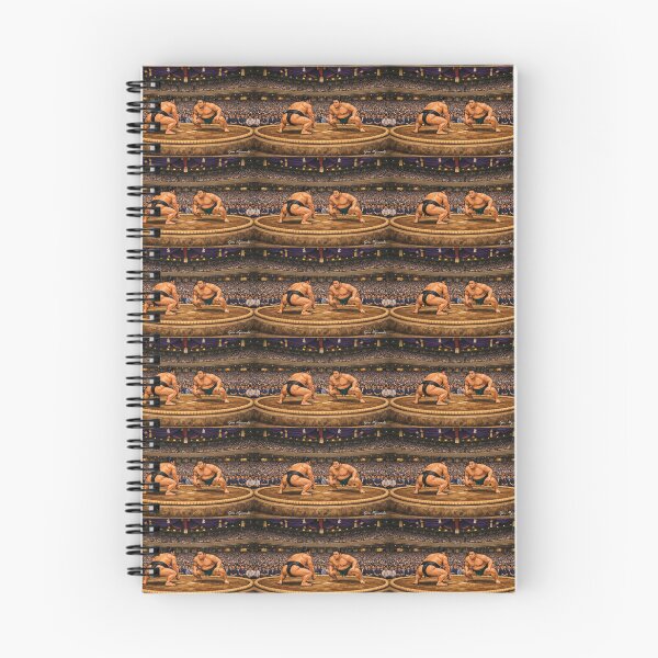 Item preview, Panoramic Sumo Showdown in the Dohyo – Realistic Arena Cartoon Art designed and sold by The Art Queen Of Michigan .