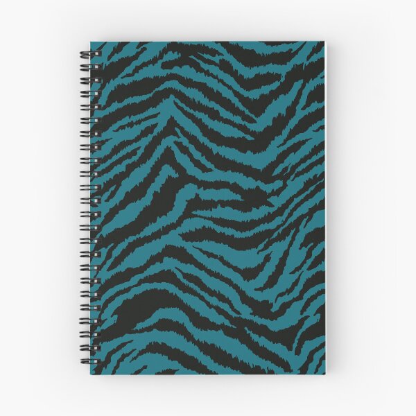 Item preview, Tiger Skin Pattern | Vintage Teal Animal Print designed and sold by The High Hippo.
