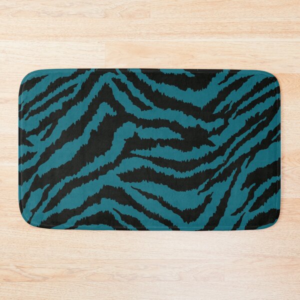 Item preview, Tiger Skin Pattern | Vintage Teal Animal Print designed and sold by The High Hippo.