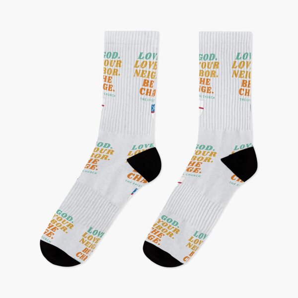 Item preview, Love God. Love Your Neighbor. Be the Change. - The Episcopal Church designed and sold by Canterbury Episcopal Campus Ministry at Texas Tech University .