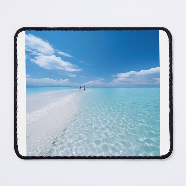 Item preview, Clear Blue Sky and the White Sand Beach designed and sold by KruzyArts.