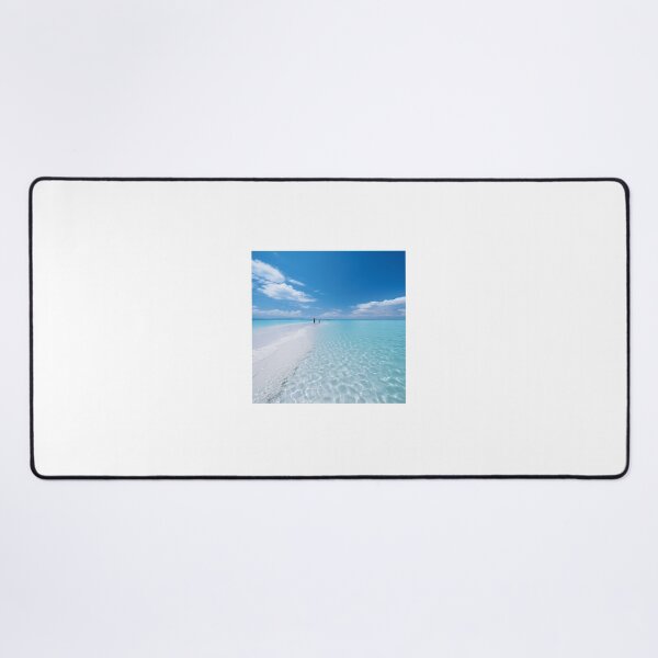 Item preview, Clear Blue Sky and the White Sand Beach designed and sold by KruzyArts.