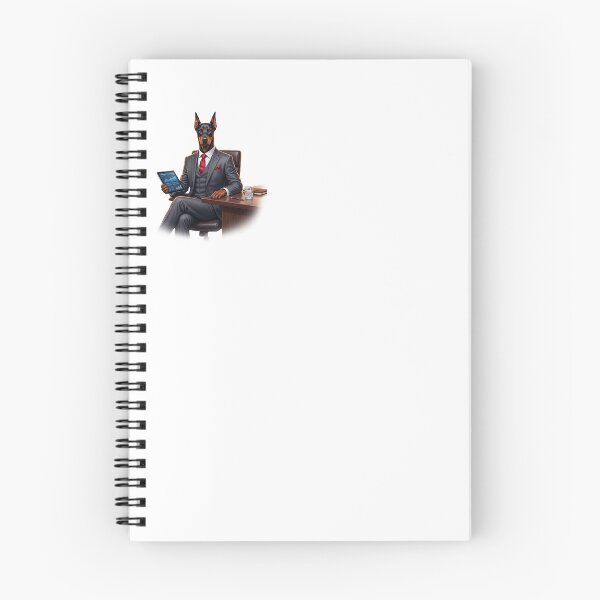Item preview, Four-Paw Success: Doberman Wall Street Executive designed and sold by PictoVibe.