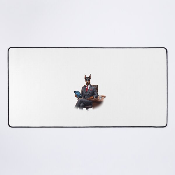 Item preview, Four-Paw Success: Doberman Wall Street Executive designed and sold by PictoVibe.