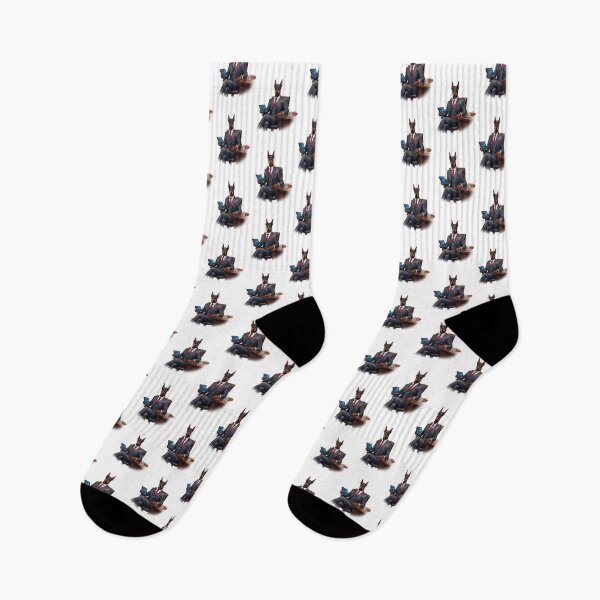 Item preview, Four-Paw Success: Doberman Wall Street Executive designed and sold by PictoVibe.