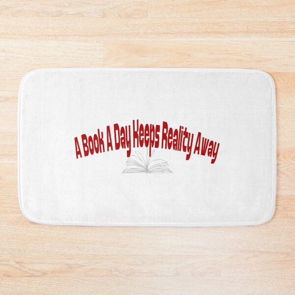 Item preview, A Book A Day Keeps Reality Away designed and sold by Hamzamg ⭐⭐⭐⭐⭐⭐(2k).