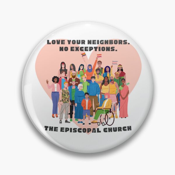 Item preview, Love Your Neighbor.  No Exceptions designed and sold by Canterbury Episcopal Campus Ministry at Texas Tech University .