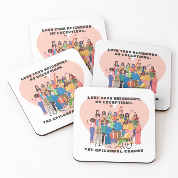 Item preview, Love Your Neighbor.  No Exceptions designed and sold by Canterbury Episcopal Campus Ministry at Texas Tech University .