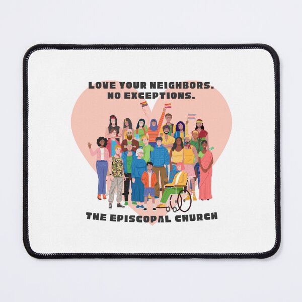 Item preview, Love Your Neighbor.  No Exceptions designed and sold by Canterbury Episcopal Campus Ministry at Texas Tech University .