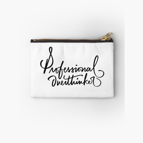 Item preview, Professional Overthinker Sticker designed and sold by artbyjadmercph.