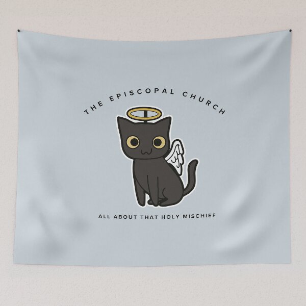 Item preview, All About that Holy Mischief - The Episcopal Church designed and sold by Canterbury Episcopal Campus Ministry at Texas Tech University .