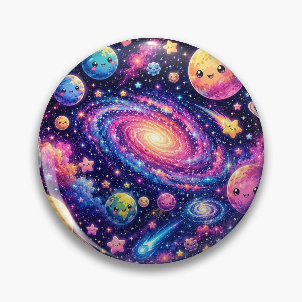 Item preview, Kawaii colorful galaxies designed and sold by LIMAO-BRAZIL.