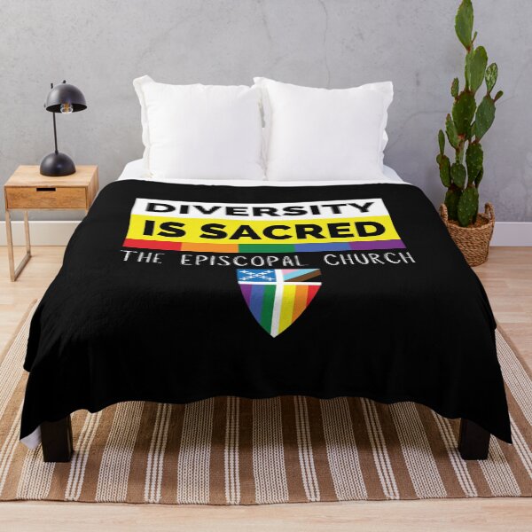 Item preview, Diversity is Sacred - The Episcopal Church designed and sold by Canterbury Episcopal Campus Ministry at Texas Tech University .