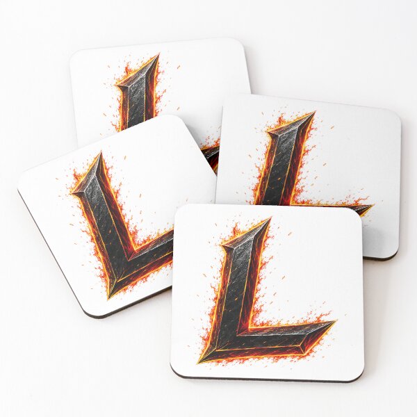Item preview, InfernoEdge Forge Letter L designed and sold by BlissBlvdShop.