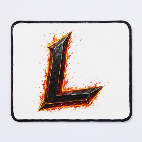 Item preview, InfernoEdge Forge Letter L designed and sold by BlissBlvdShop.