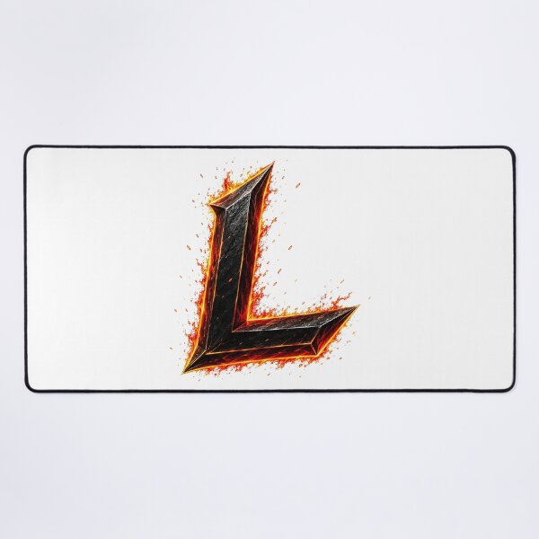 Item preview, InfernoEdge Forge Letter L designed and sold by BlissBlvdShop.