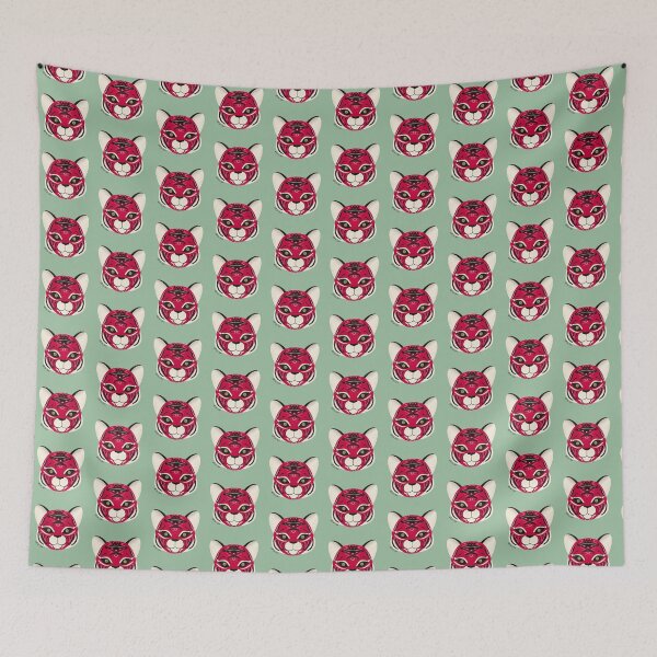 Item preview, red tiger designed and sold by katiann.