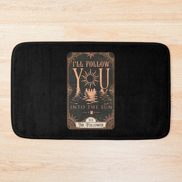 Item preview, BTS Ill Follow You Into The Sun The Follower Tarot Card designed and sold by ArtCreations79.