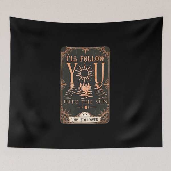 Item preview, BTS Ill Follow You Into The Sun The Follower Tarot Card designed and sold by ArtCreations79.