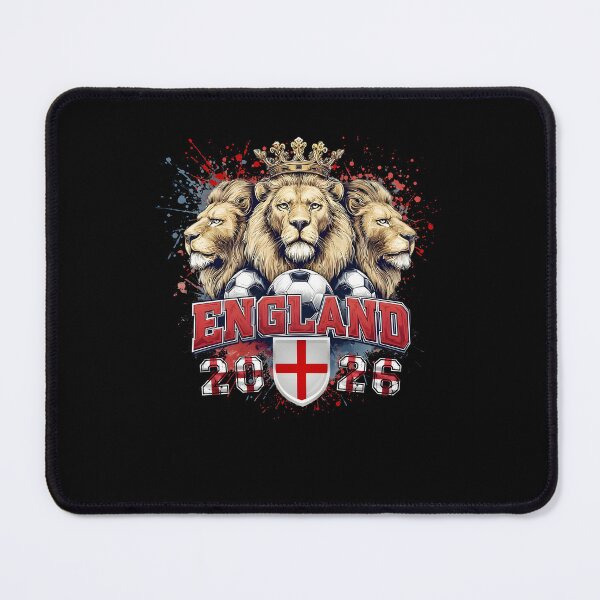 Item preview, England 2026 Three Lions Football Soccer Fan designed and sold by DarylPope.