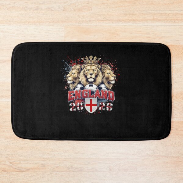 Item preview, England 2026 Three Lions Football Soccer Fan designed and sold by DarylPope.