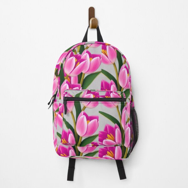 Item preview, Vibrant Pink tulips flowers designed and sold by areezh.