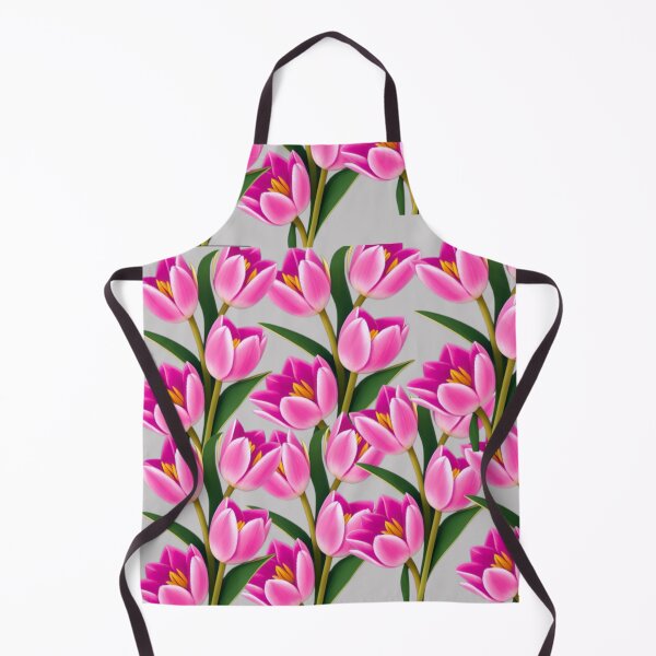 Item preview, Vibrant Pink tulips flowers designed and sold by areezh.