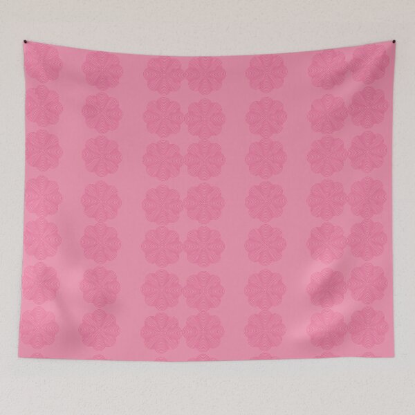 Item preview, Pink abstract flower designed and sold by Catspuss.