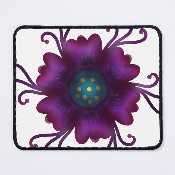 Item preview, Gothic Purple Flower Dark Floral Botanical Original Art Tshirt designed and sold by HopeAndHustle.