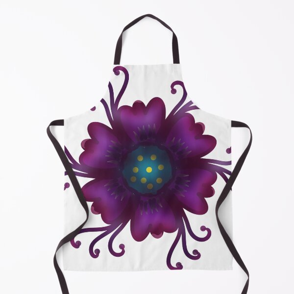 Item preview, Gothic Purple Flower Dark Floral Botanical Original Art Tshirt designed and sold by HopeAndHustle.