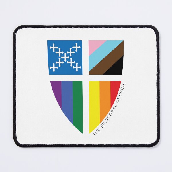 Item preview, Pride Shield - The Episcopal Church designed and sold by Canterbury Episcopal Campus Ministry at Texas Tech University .