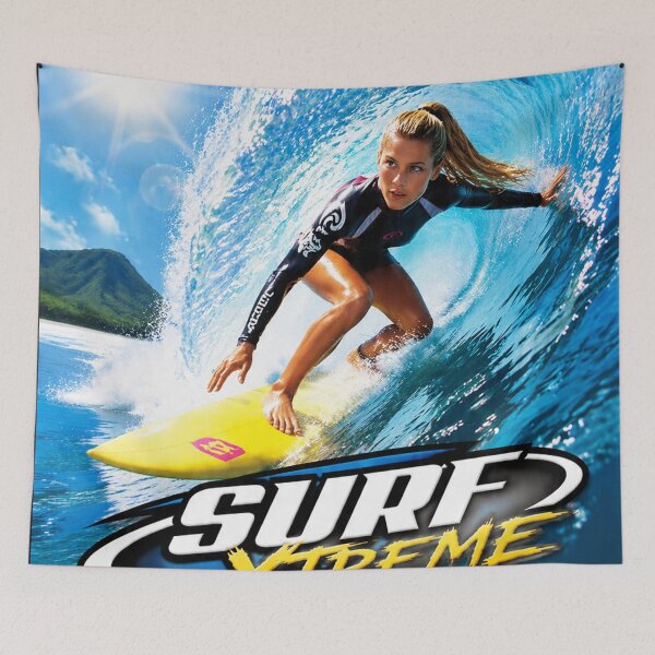 Item preview, Surf Xtreme Edicion Femenina Poster Retro designed and sold by JMAVILA ART.