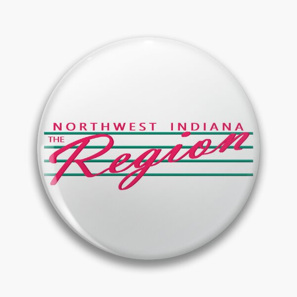 Item preview, Northwest Indiana - The Region - Retro 1980s 1990s Inspired T-Shirt designed and sold by HoganHandmade.