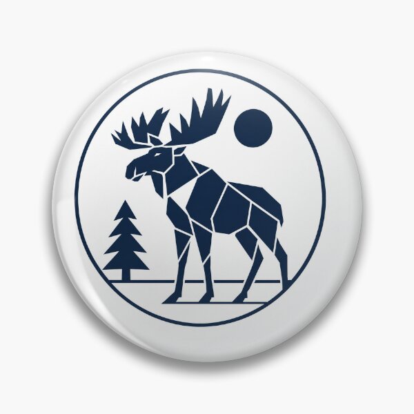Item preview, Moose Emblem designed and sold by Norvian.