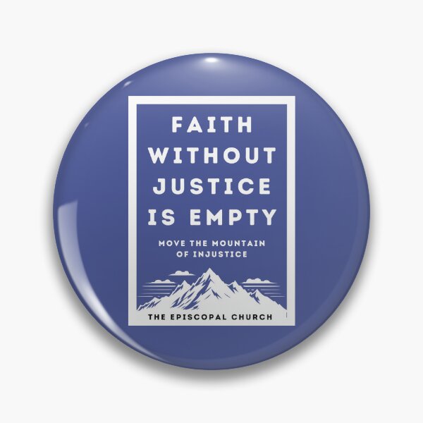 Aperçu de l'œuvre Faith without Justice is Empty créée et vendue par Canterbury Episcopal Campus Ministry at Texas Tech University .
