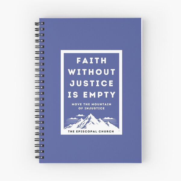 Item preview, Faith without Justice is Empty designed and sold by Canterbury Episcopal Campus Ministry at Texas Tech University .