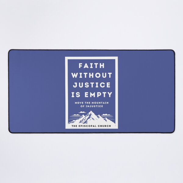 Item preview, Faith without Justice is Empty designed and sold by Canterbury Episcopal Campus Ministry at Texas Tech University .