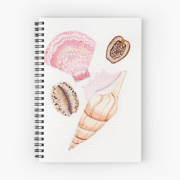 Item preview, Watercolor of four seashells designed and sold by KPierceArt.